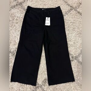 Oat New York Black Wide-Leg Jeans